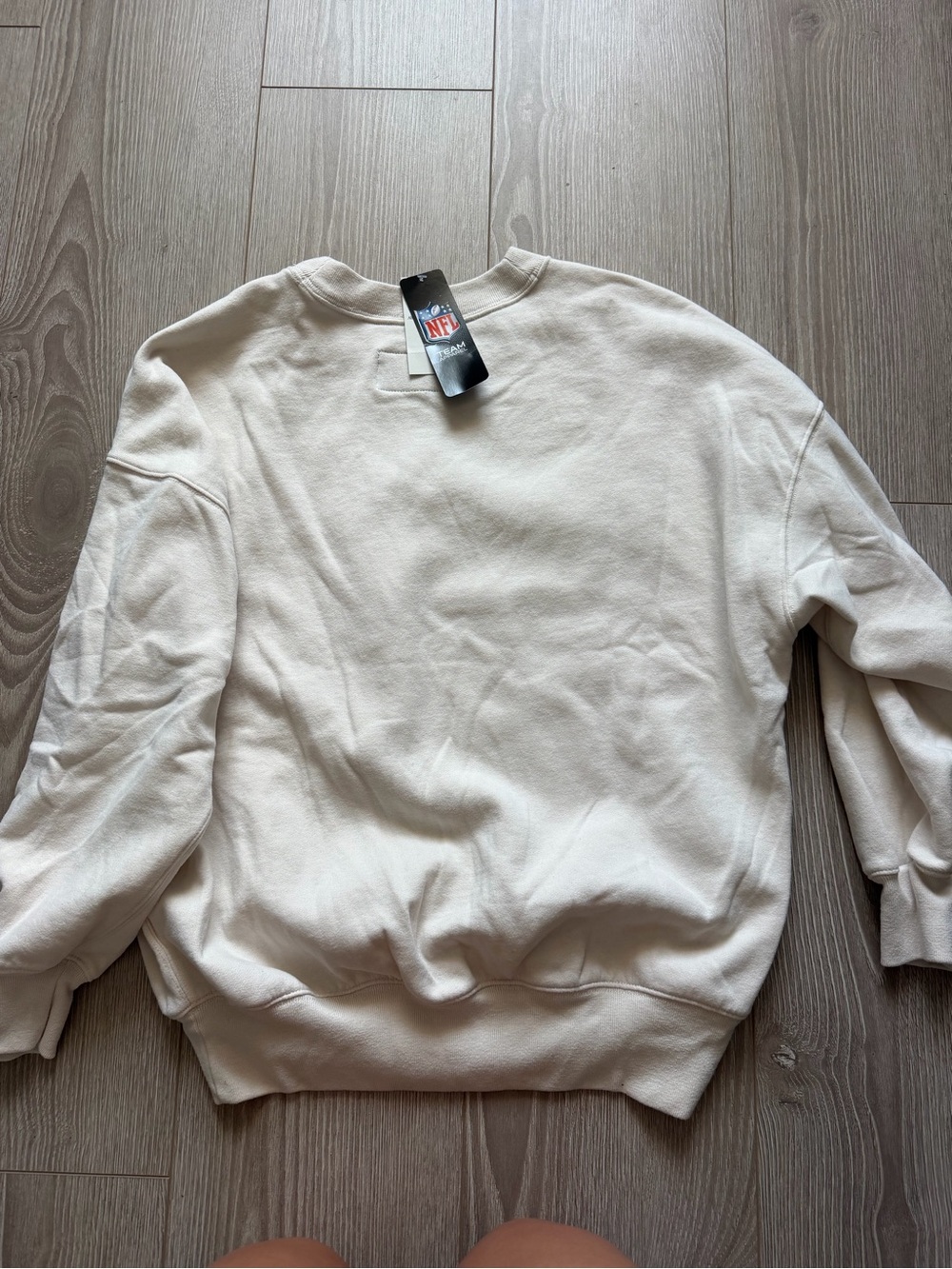 Abercrombie Baltimore Ravens Sunday Crew oversized football cozy weekend sporty - Picture 6 of 6